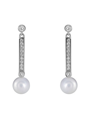 Argent Boucle d'oreille ZO-5810