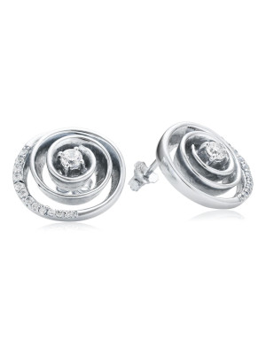 Argent Puce d'oreille ZO-5842