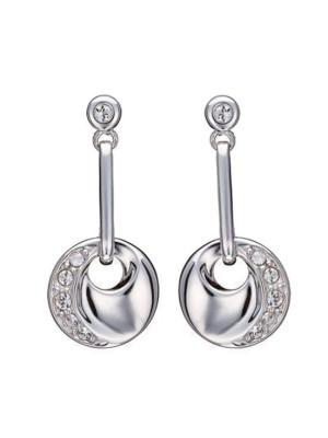 Argent Boucle d'oreille ZO-5860