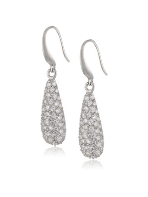 Argent Boucle d'oreille ZO-5885