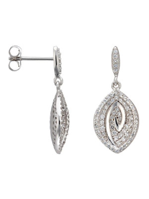 Argent Boucle d'oreille ZO-5970