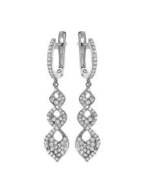 Lilly Argent Boucle d'oreille ZO-7038