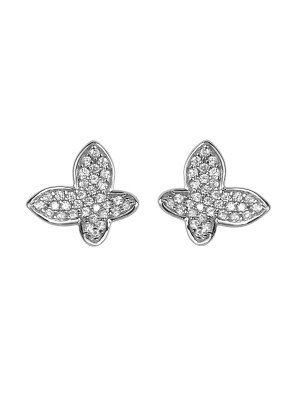 Jolie Argent Puce d'oreille ZO-7044