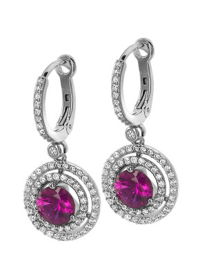 Belina Argent Boucle d'oreille ZO-7049