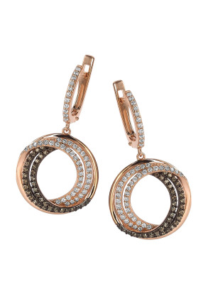 Alina Argent Boucle d'oreille ZO-7055