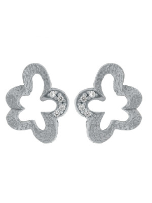 Malenia Argent Puce d'oreille ZO-7077