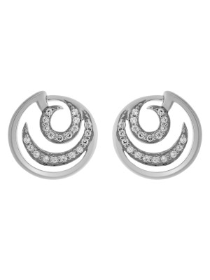 Elaine Argent Puce d'oreille ZO-7084