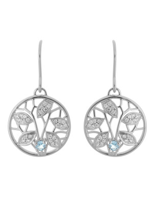 Oceane Argent Boucle d'oreille ZO-7090