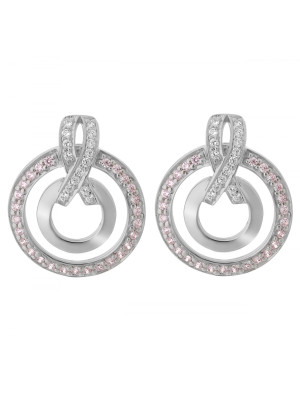 Azalea Argent Boucle d'oreille ZO-7095