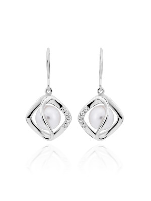 Aina Argent Boucle d'oreille ZO-7471