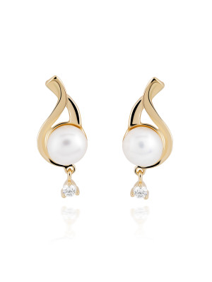 Adia Argent Boucle d'oreille ZO-7473