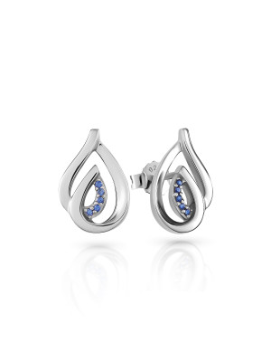 Dazzle Argent Puce d'oreille ZO-7518/B