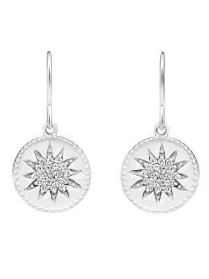 Shine Argent Boucle d'oreille ZO-7576