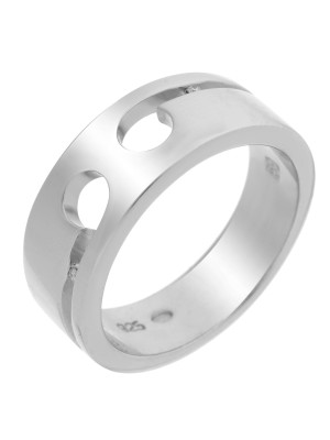 Argent Bague ZR-3444