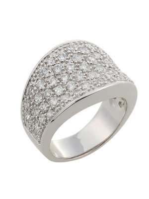 Argent Bague ZR-3490