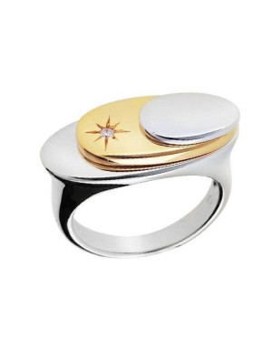 Argent Bague ZR-3506