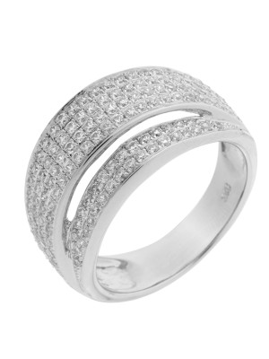 Argent Bague ZR-3520