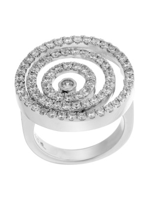 Argent Bague ZR-3521