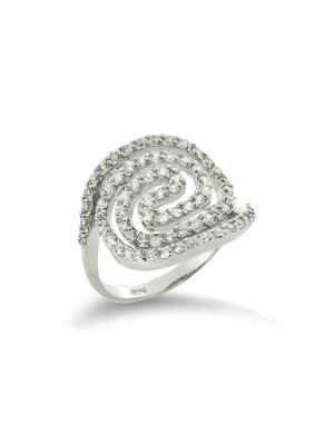 Argent Bague ZR-3538