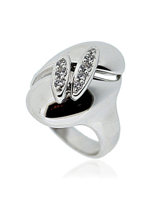 Argent Bague ZR-3579