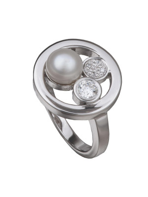 Argent Bague ZR-3641