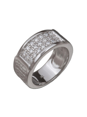 Argent Bague ZR-3648