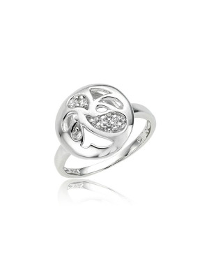 Argent Bague ZR-3686