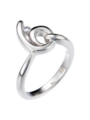 Argent Bague ZR-3723