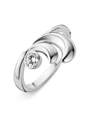 Argent Bague ZR-3776