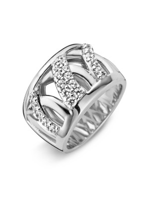 Argent Bague ZR-3859