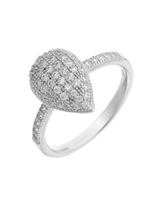 Argent Bague ZR-3877