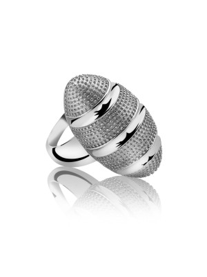 Argent Bague ZR-3885