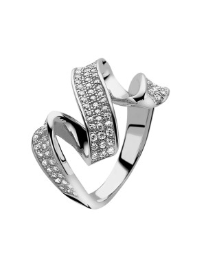 Argent Bague ZR-3895