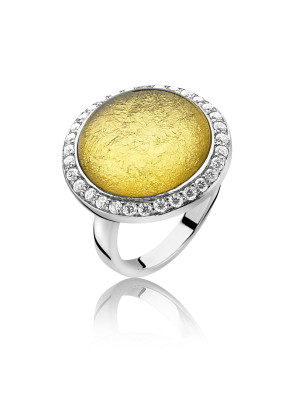 Argent Bague ZR-3901