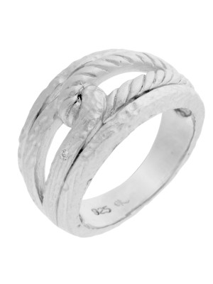 Argent Bague ZR-3941