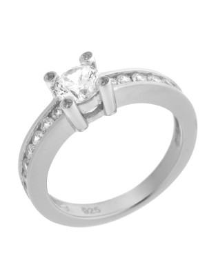 Argent Bague ZR-7033