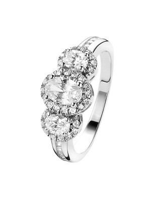 Argent Bague ZR-7034