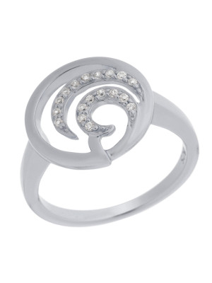 Argent Bague ZR-7084