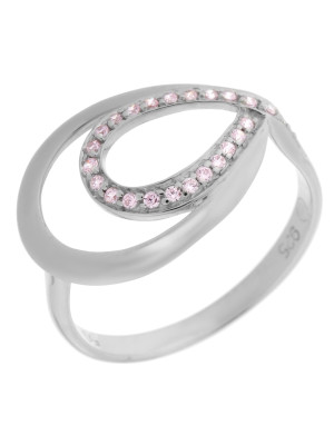 Argent Bague ZR-7092