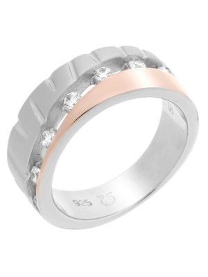 Argent Bague ZR-7093