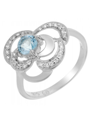 Argent Bague ZR-7099