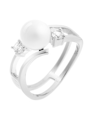 Argent Bague ZR-7119