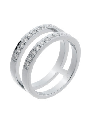 Argent Bague ZR-7124