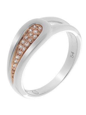 Argent Bague ZR-7228