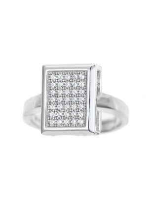 Argent Bague ZR-7269