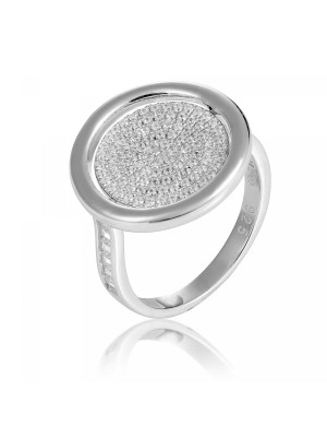 Argent Bague ZR-7444