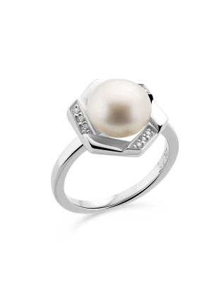 Argent Bague ZR-7469