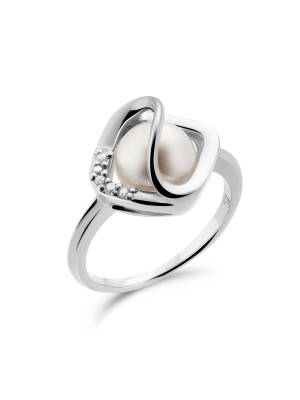 Argent Bague ZR-7471