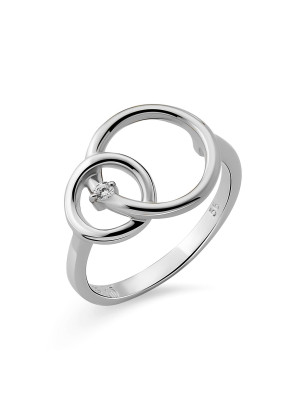 Argent Bague ZR-7503