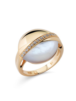 Argent Bague ZR-7506/G